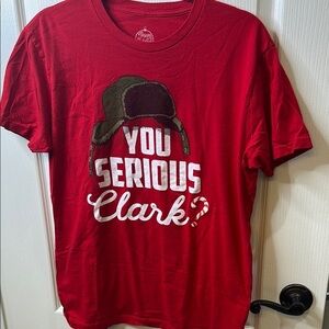 Christmas Vacation Red Graphic T-Shirt